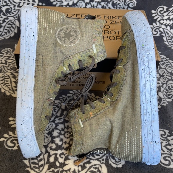 Converse Chuck Taylor All Star Crater Hi Yellow/Carbon Jasper MEN`S - Picture 12 of 16